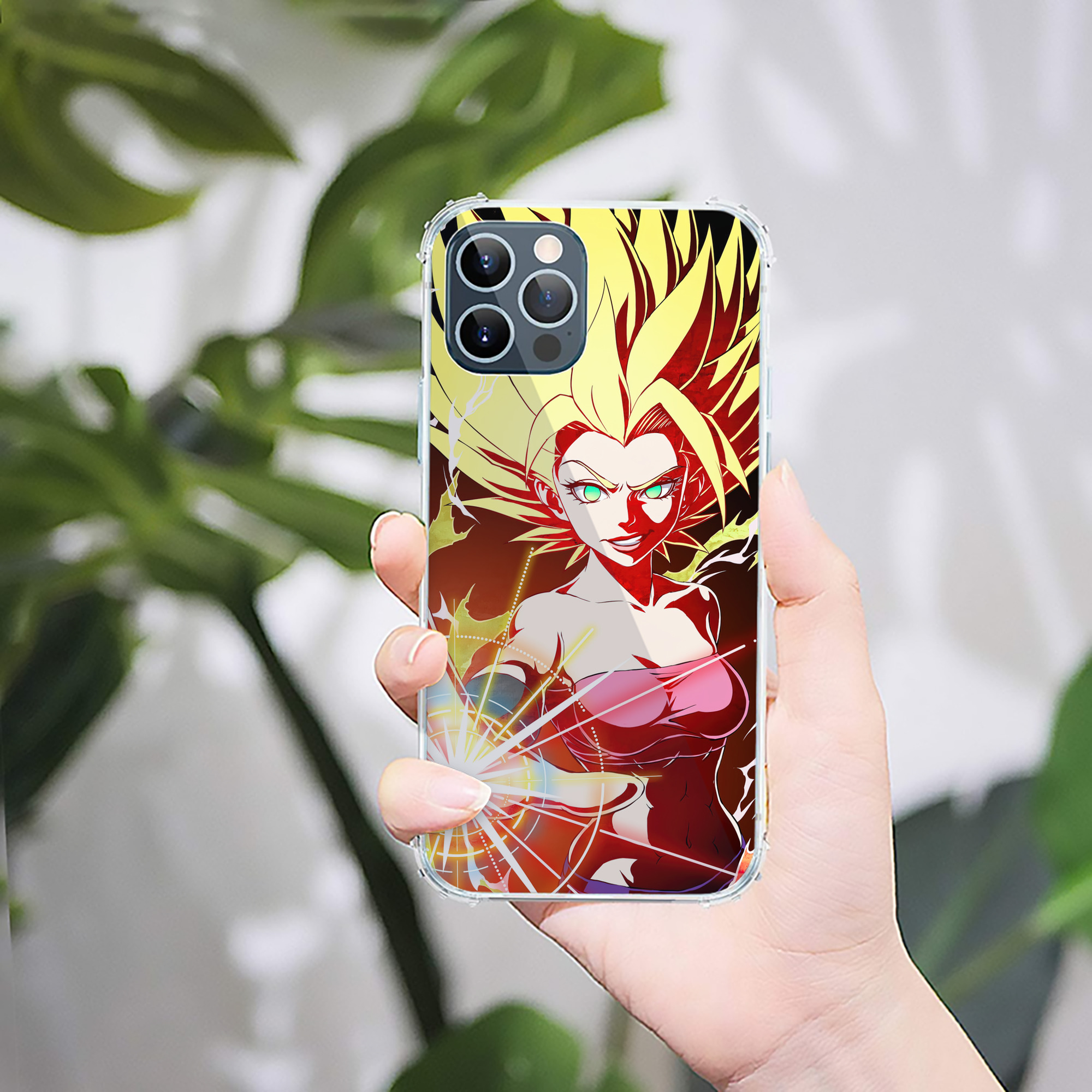 （画像用） ドラゴンボール DRAGON BALL 【iPhone 12シリーズ対応】透明スマホケース（クリアソフトケース）